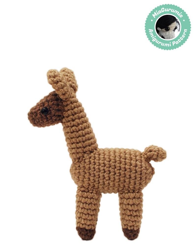 Crochet pattern Llama Amigurumi pattern, Alpaca plush image 3