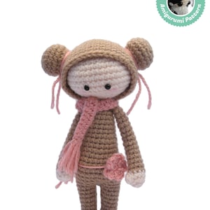 Crochet amigurumi pattern - Doll amigurumi, Doll pattern, Plush doll