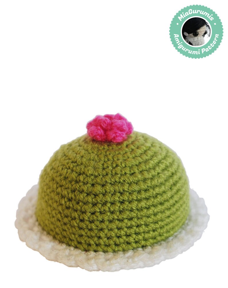 Crochet pattern Cake amigurumi pattern, Princess cake pincusion, Play food pattern image 1