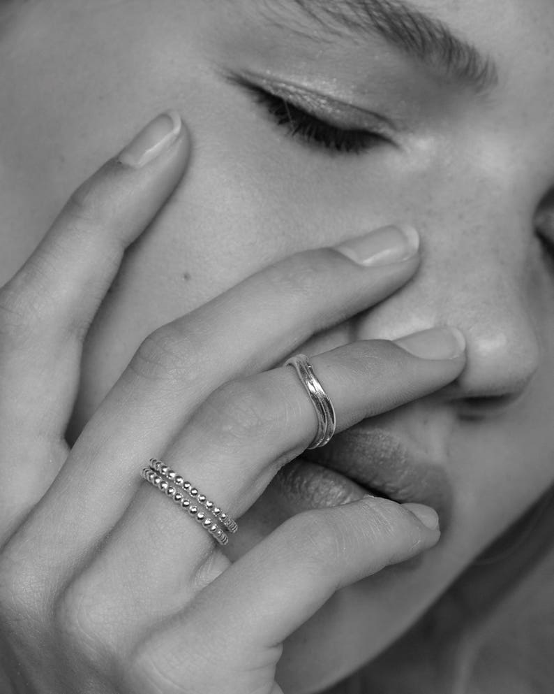 Silver Pearl Ring