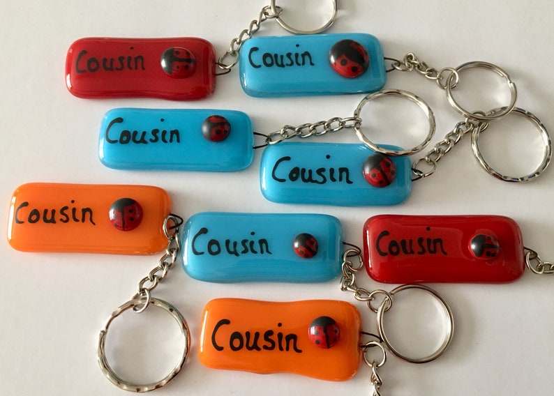 Fused Glass Fused Glass Keyrings Cornish Fused Glass Etsy