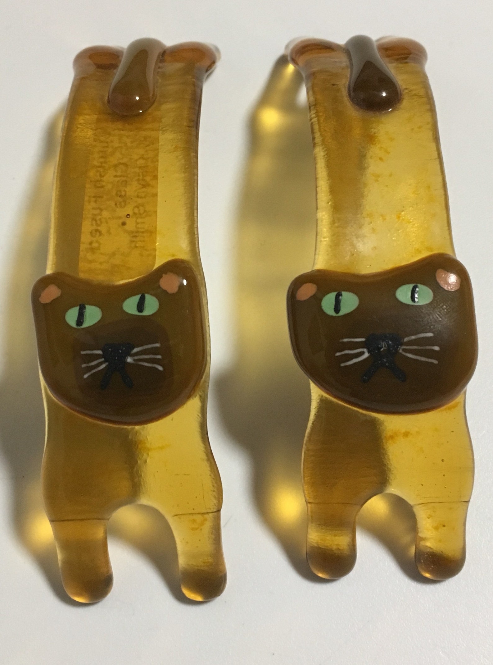 Fused Glass Fun Cat Decoration Cat Lovers Gifts Cornish Etsy Canada