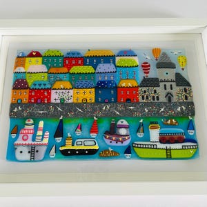 Reserviert - Porthleven Porthleven Porthleven Hafen Porthleven Fusingglaskunst, Porthleven Porthleven, Fusing Glas, Porthleven