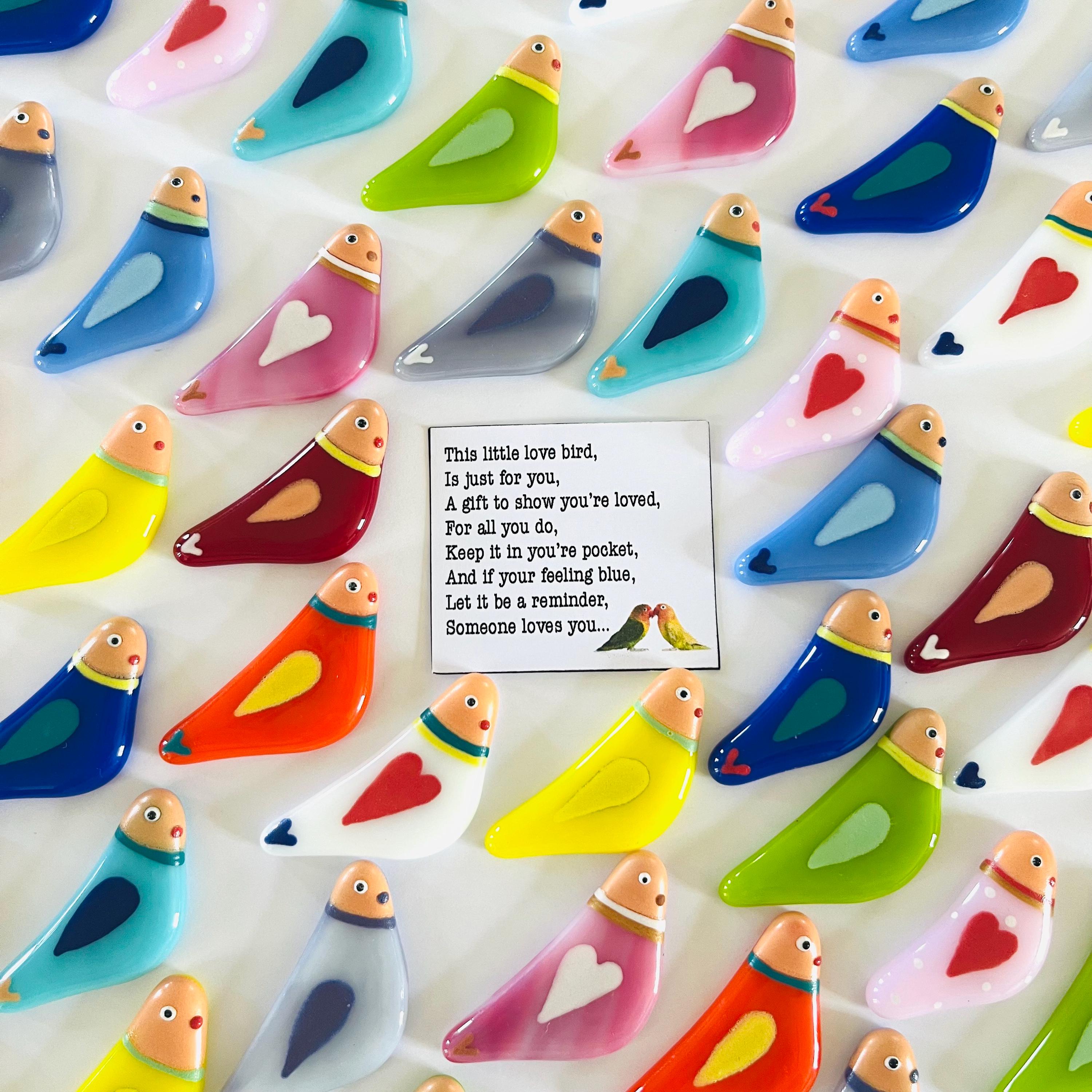Murano Love Birds - Etsy UK