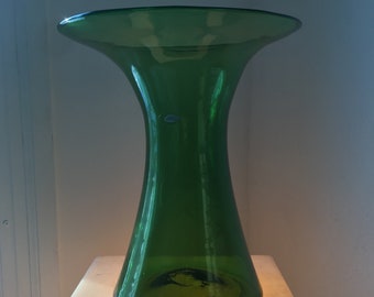 Green Floor Vase Etsy