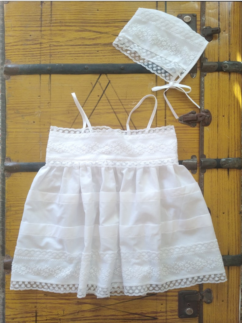 Baptism/christening Undergarments With Guipure Lace for Girls Etsy