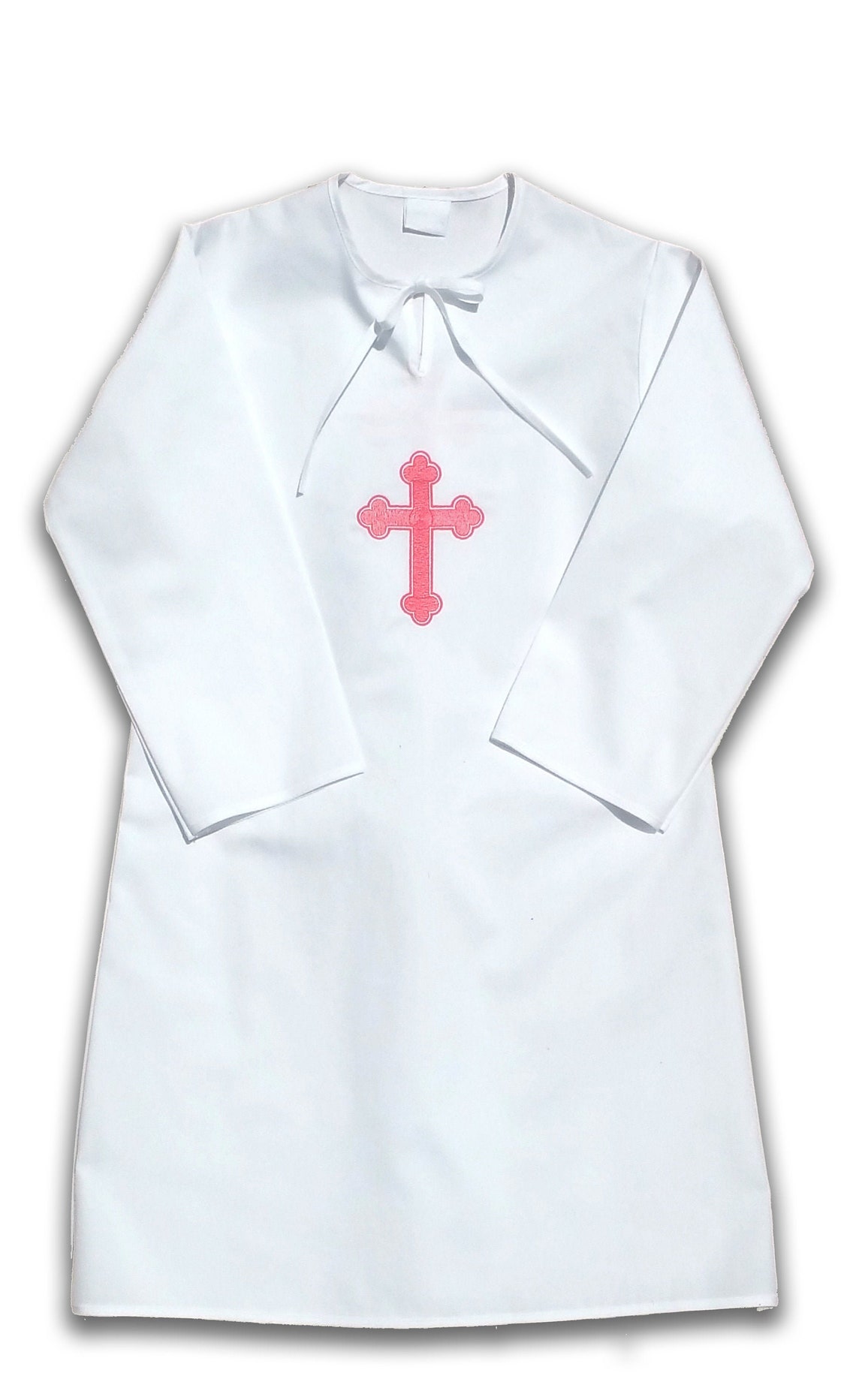 Baptism/Christening Robe for Children with Orthodox Cross Etsy