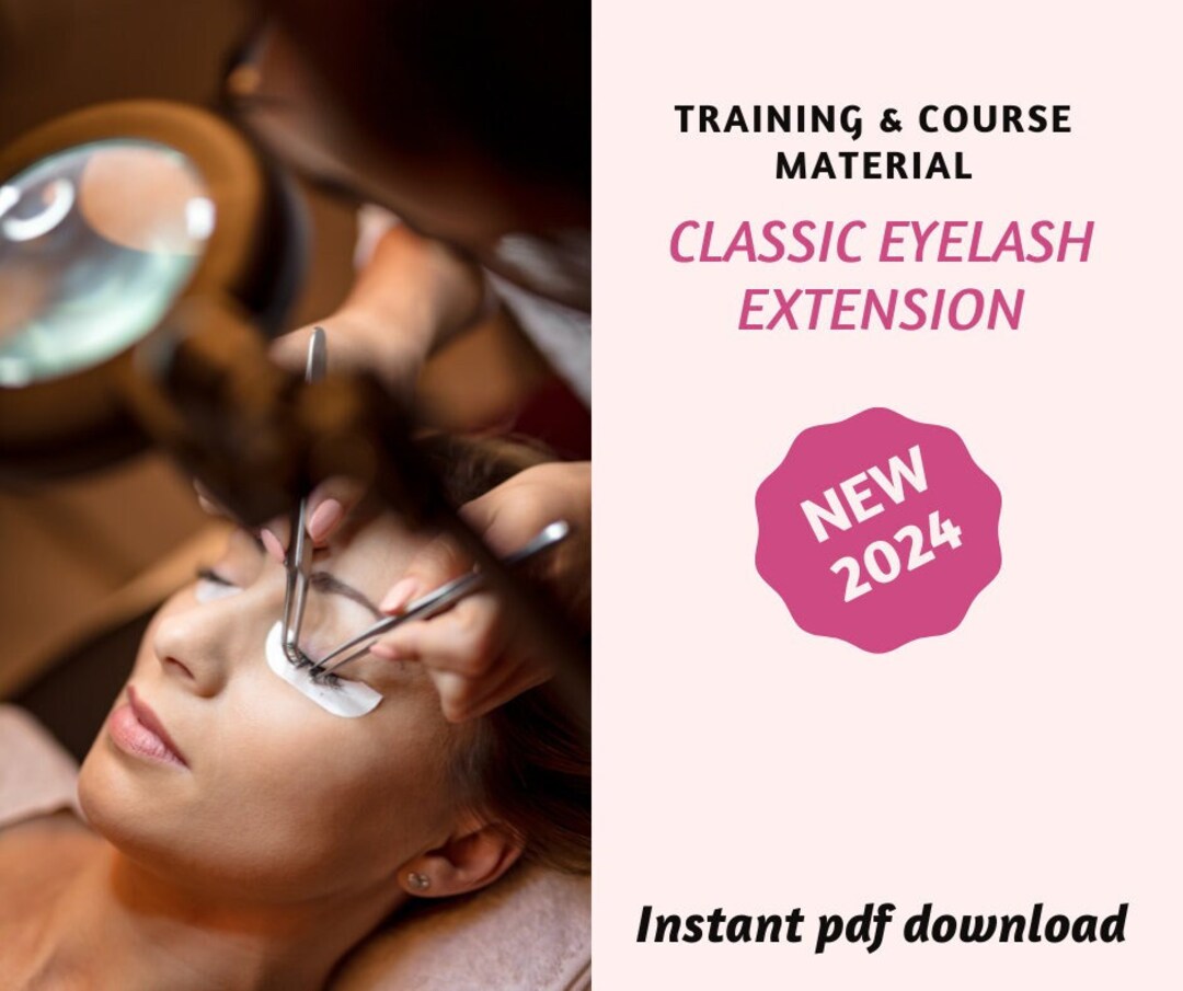 Classic EYELASH Extension MANUAL - Training and Course Material (PDF ...