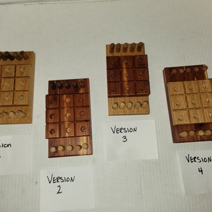Wooden Tic Tac Toe Game