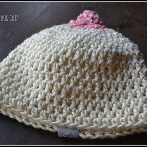 Crochet Breast hat for baby