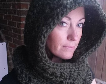 Bufanda grande con capucha en Muss