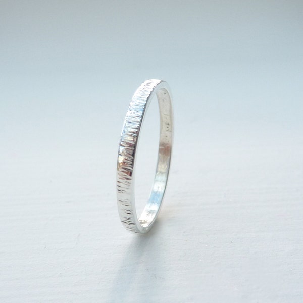 Thin sterling silver wedding band, Skinny sterling silver wedding ring, Thin wedding band. Skinny wedding band. Wedding band man. 2mm wide