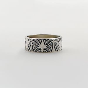 Sterling Silver Wedding Ring, Silver Wedding Band For Woman, Unique Silver Wedding Ring For Man, Unique Silver Ring For Woman