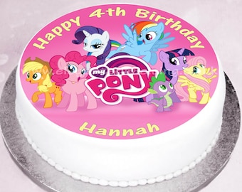 My Little Pony Cake Topper Etsy My Little Pony Cake Topper Etsy