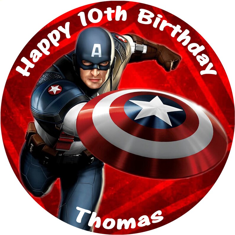captain america tree topper