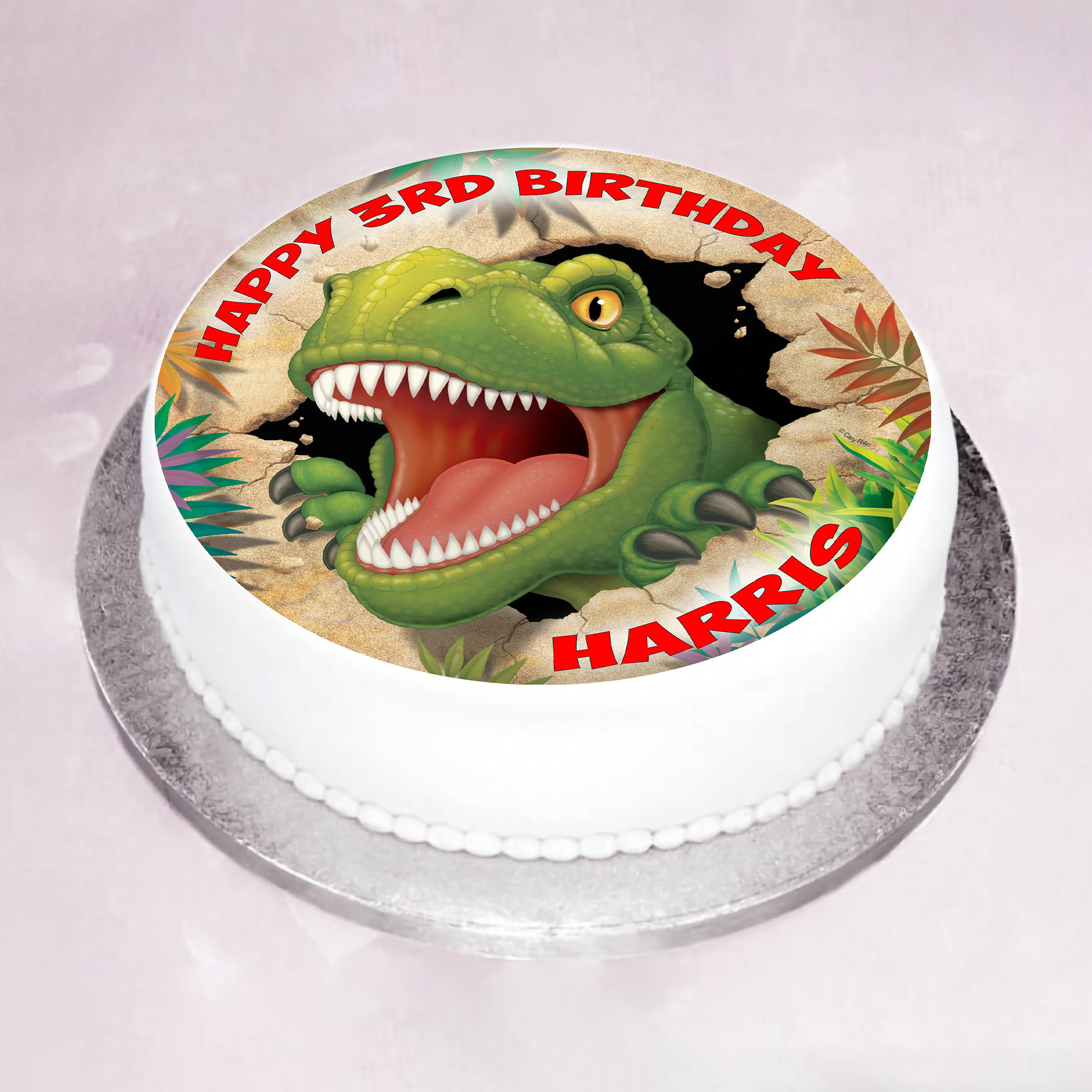 Jurassic Dinosaur Cake Topper Comestible Personalizado - Etsy España Jurassic Dinosaur Cake Topper Comestible Personalizado - Etsy España