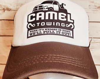 Trucker Hat  "CAMEL TOWING",  adjustable