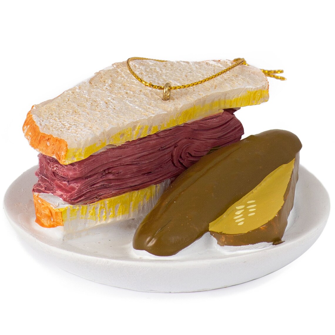 Smoked Meat and Pickle Ornament Designed in Canada by Main