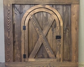 barn door style dog gate