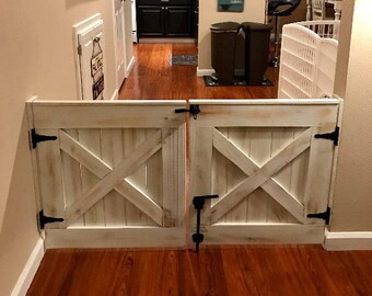 farmhouse style baby gate