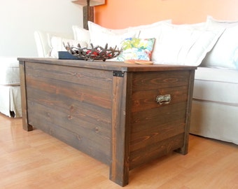 Rustic Wood Chest