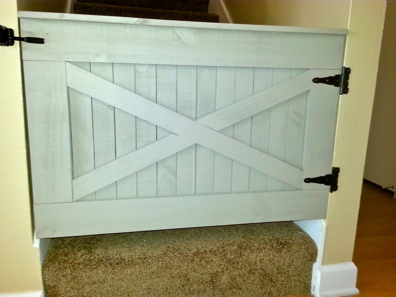 Rustic Dog or Baby Gate Barn Door Style Etsy Canada