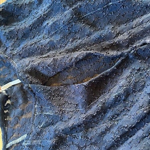 Free People dress dyed dark blue. It is stretchy lace material. Size XS bild 5