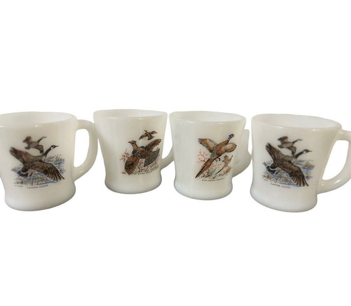 Fire King Game Birds - Etsy