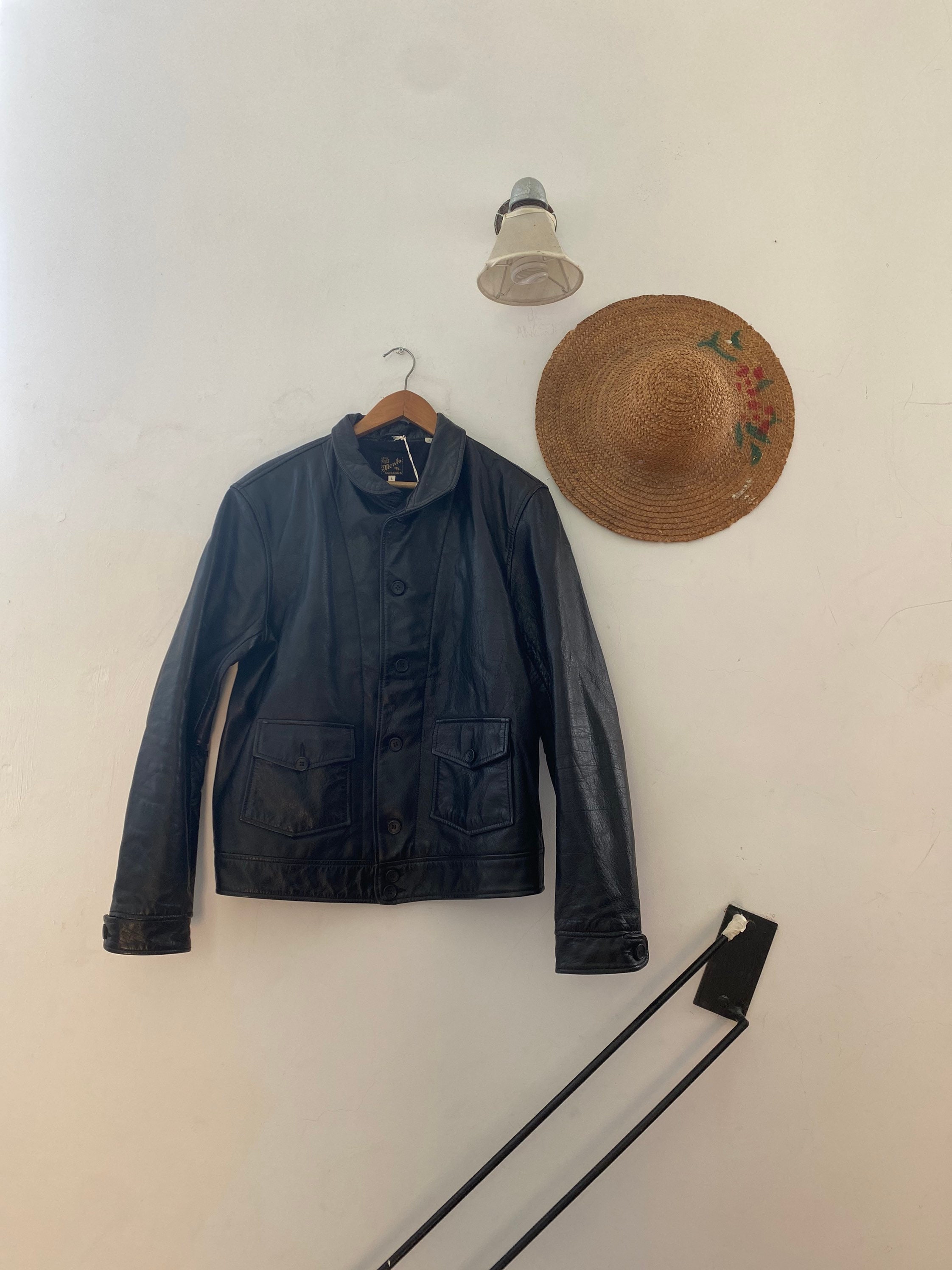 HOLD Levis Vintage Clothing Menlo Cossack Leather Jacket Mister Freedom RRL Pherrows Warehouse Nigel Cabourn Sugar Cane Freewheelers Etsy UK