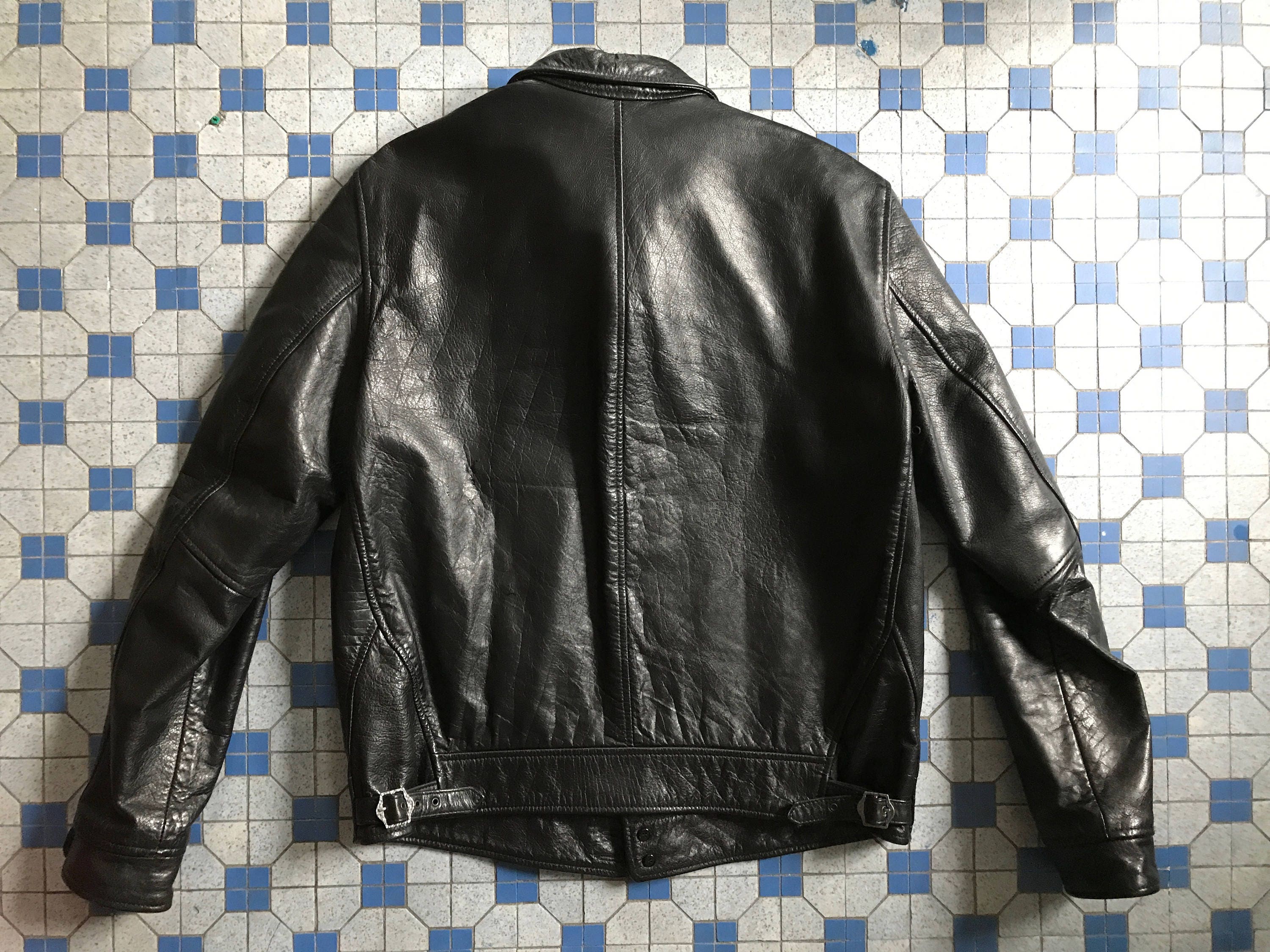 Levi's Vintage Clothing Menlo Leather Cossack Jacket RRL -  Israel
