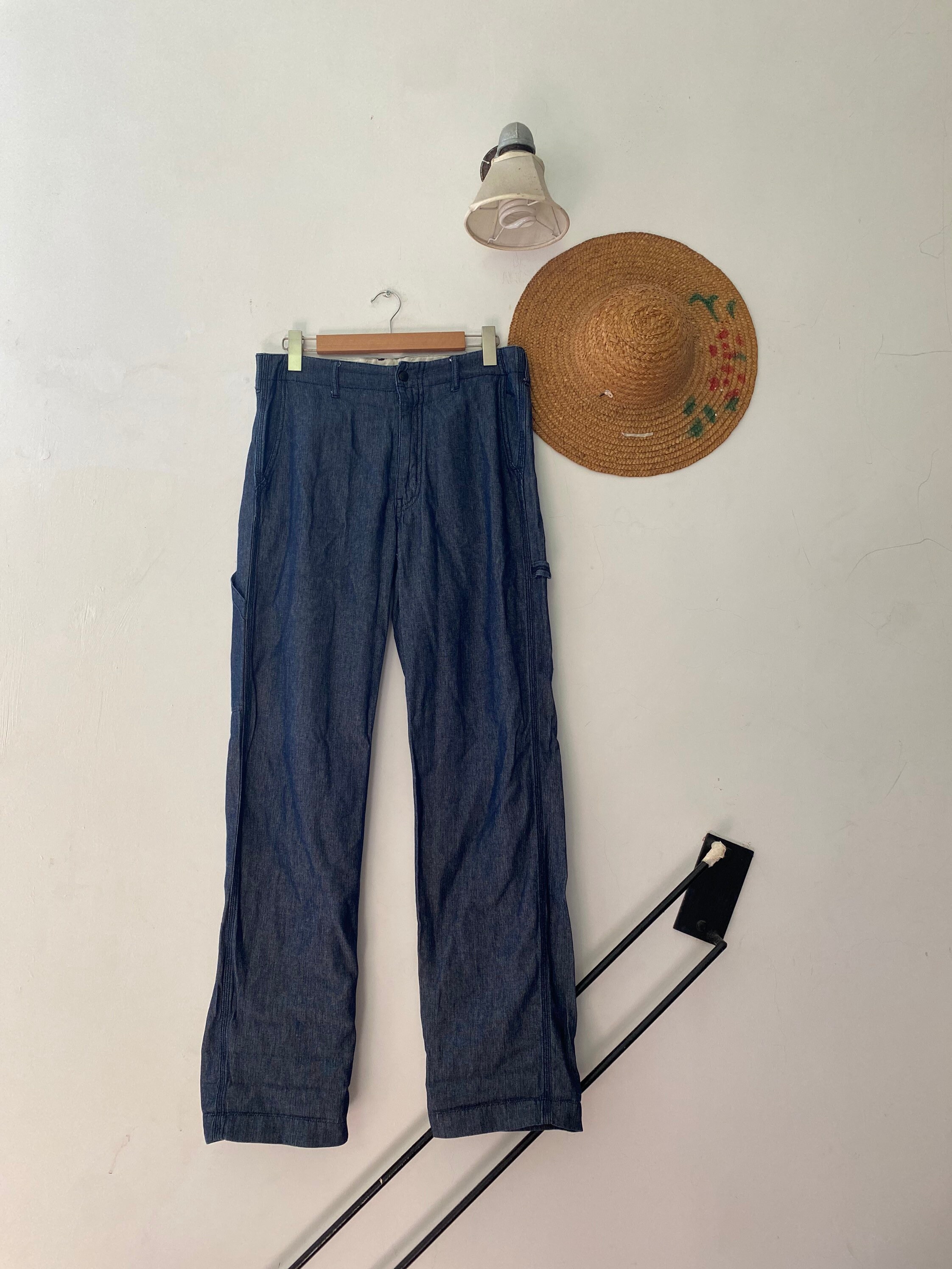 Engineered Garments Ground Pant in Indigo 8oz Cone Denim - Etsy