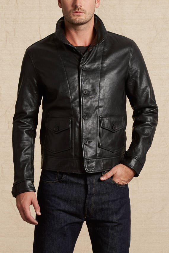 levis lvc leather jacket