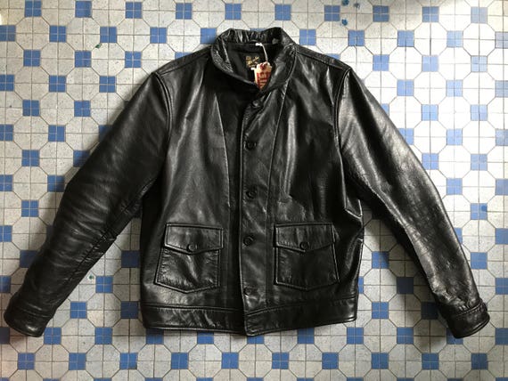 Levi's Vintage Clothing Menlo Leather Cossack Jacket RRL -  Israel