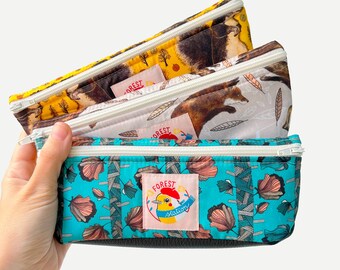 Forest Station, Pencil Cases, choose your pattern by Madamalour and Sewing by Tytonidae