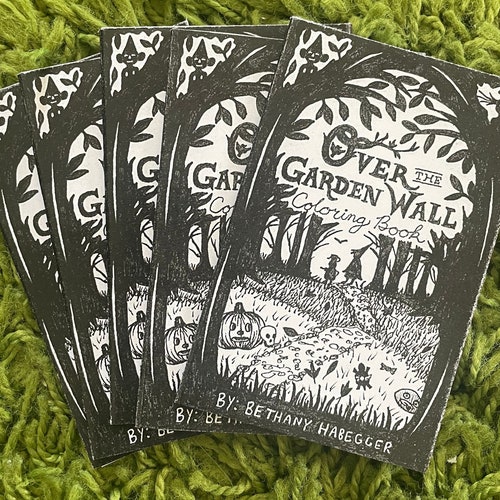 Over the Garden Wall Coloring Book Zine - Etsy