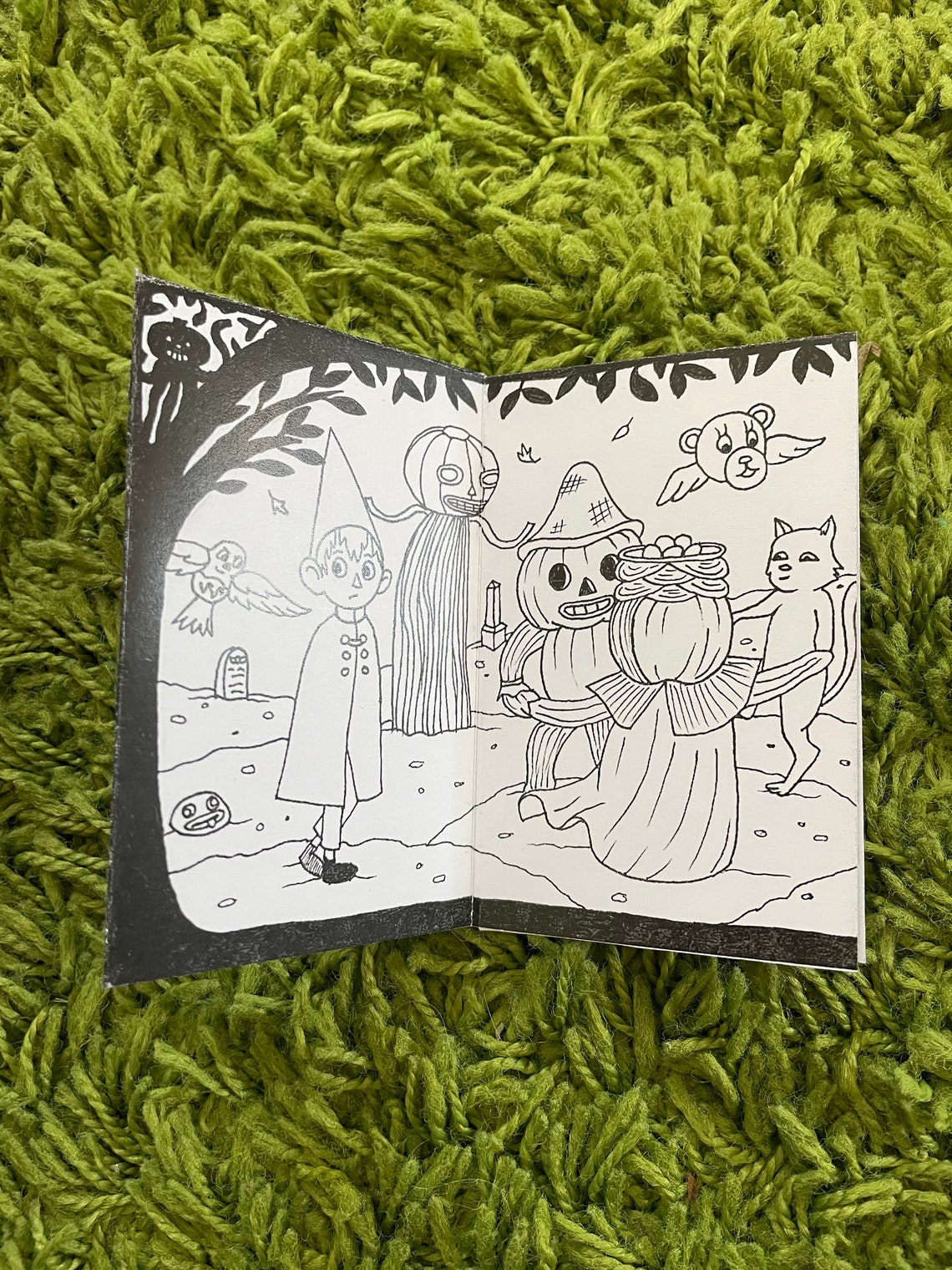 Over the Garden Wall Coloring Book Zine - Etsy