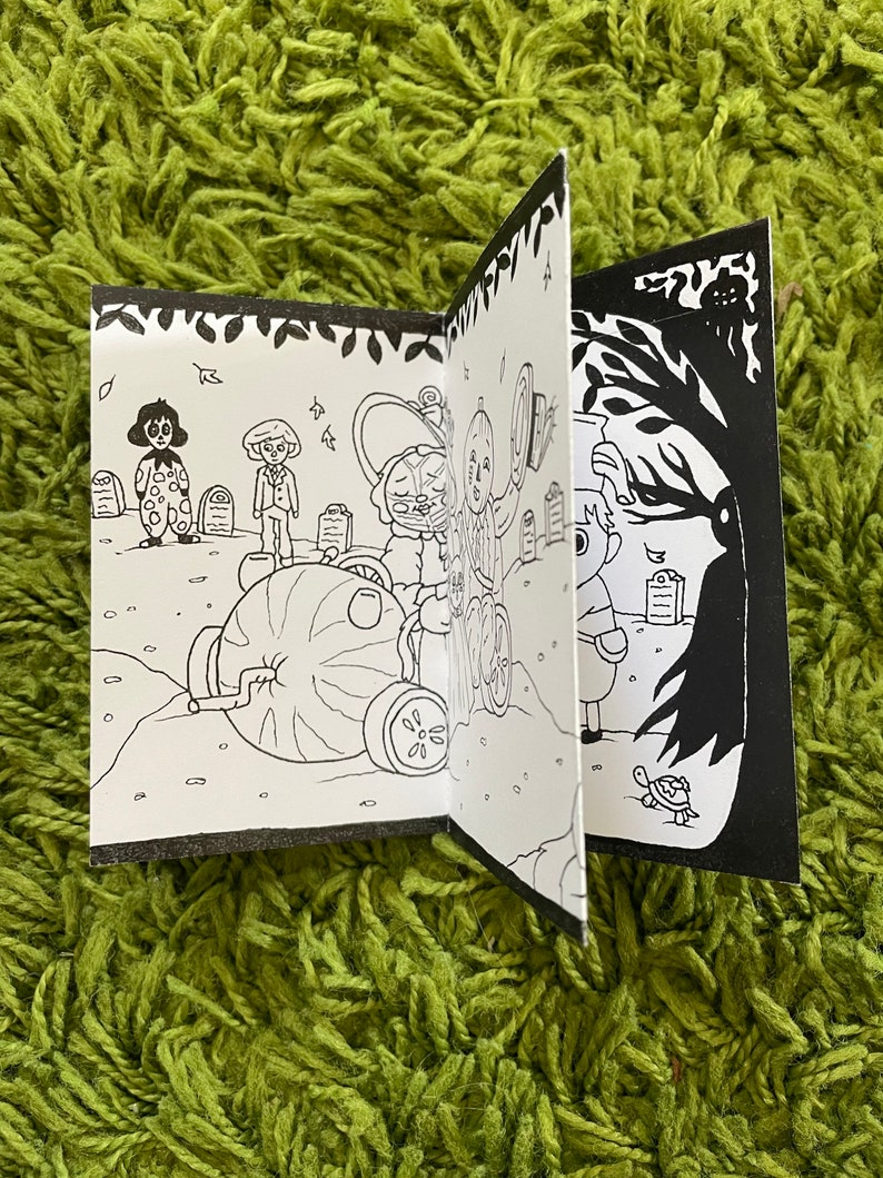 Over the Garden Wall Coloring Book Zine Etsy