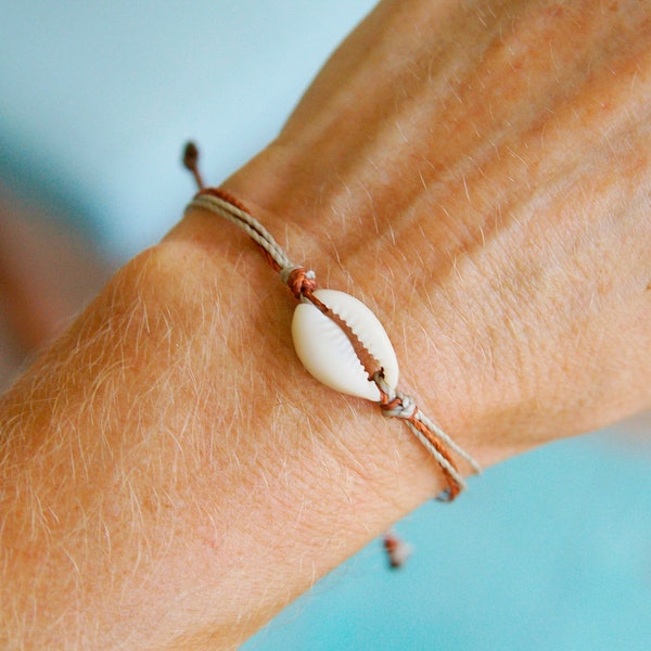 Cowrie Shell Pura Vida Bracelet Etsy