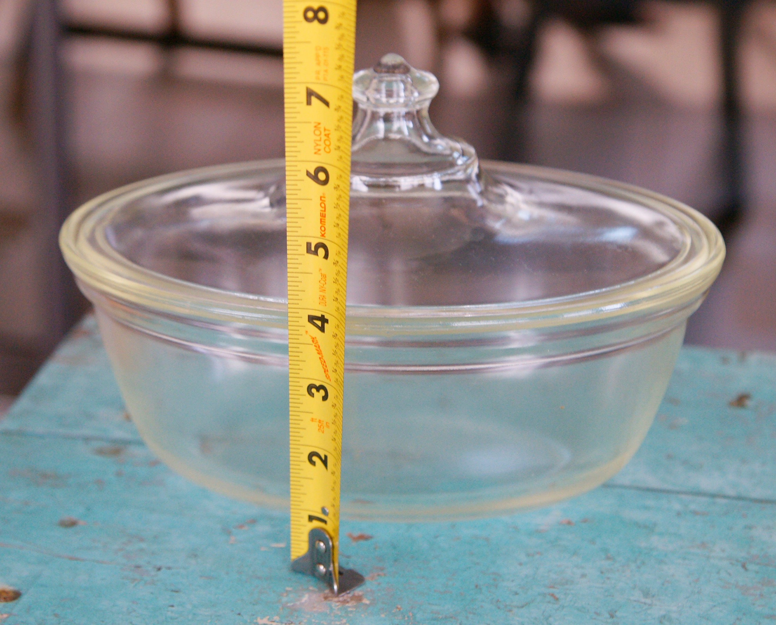 Antique Rare Early Pyrex Glass AJ - A 194 - 294 Casserole
