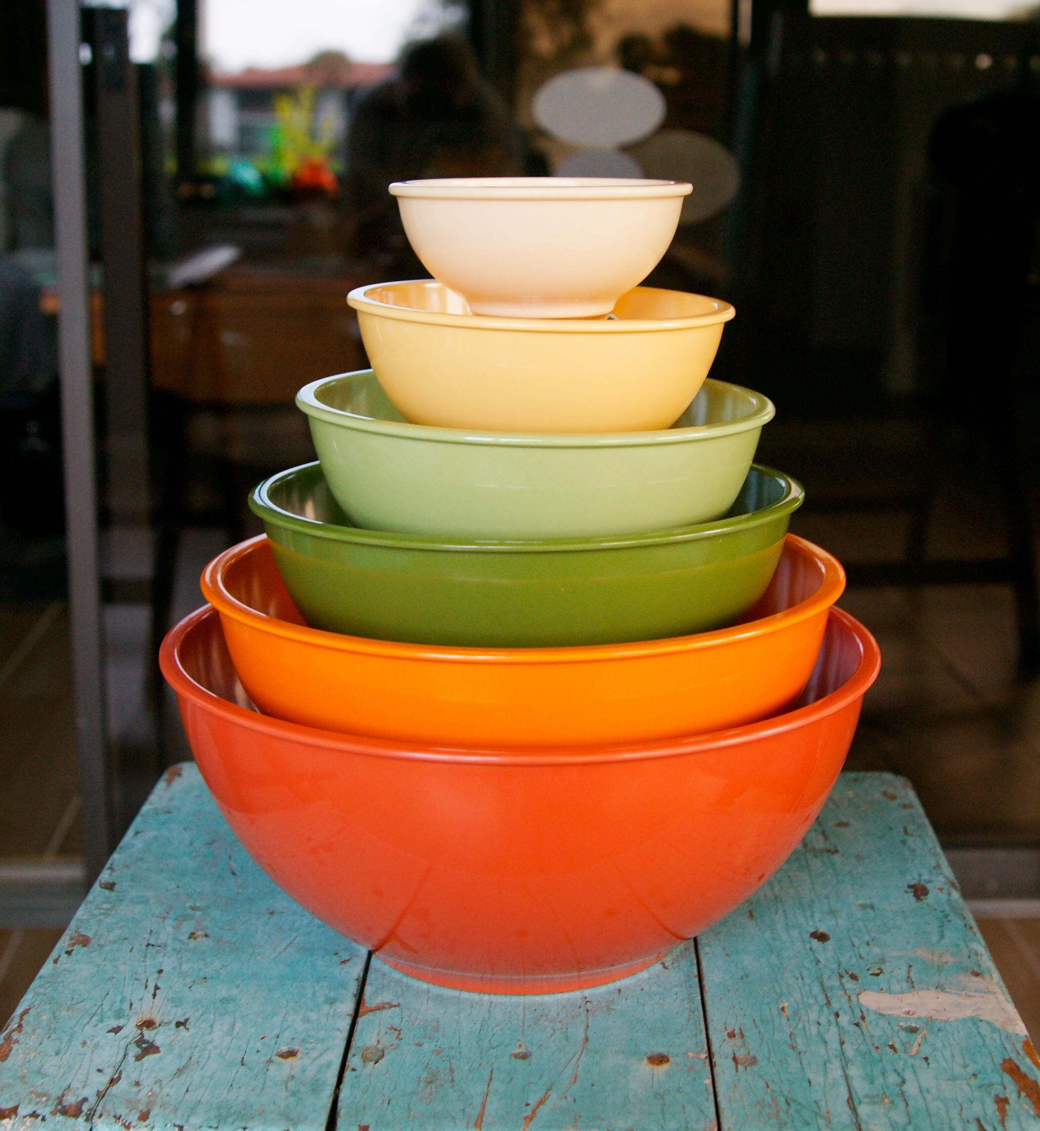 Vintage Certified International Melamine Mixing Bowls Melmac: Set