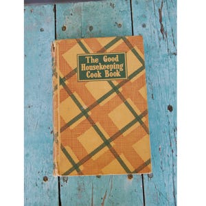 Vintage The Good Housekeeping Cook Book 1944 7th Edition Vintage Cookbook Recipes Kitchen Decor