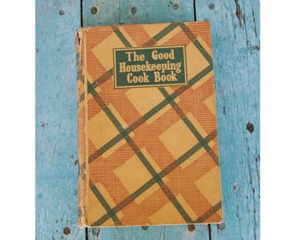 Vintage The Good Housekeeping Cook Book 1944 7th Edition Vintage Cookbook Recipes Kitchen Decor