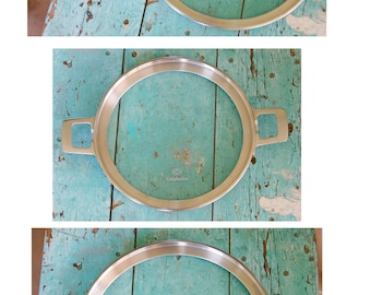 Calphalon Space Saving Glass Pot Lids: 2 Different sizes left Replacement Lid