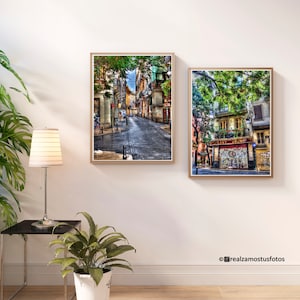 alencia pack 2 printed photos paper, Spain, Photos Carmen Neighborhood, 2 Printed photographs Valencia, Wall decoration, Souvenir Valencia