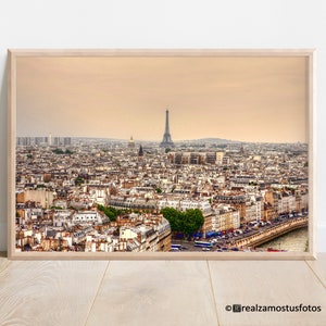 Fotografía de París, Torre Eiffel impresión de arte de París, Decoración casera francesa, Fotografía de bellas artes de viaje, arte de pared