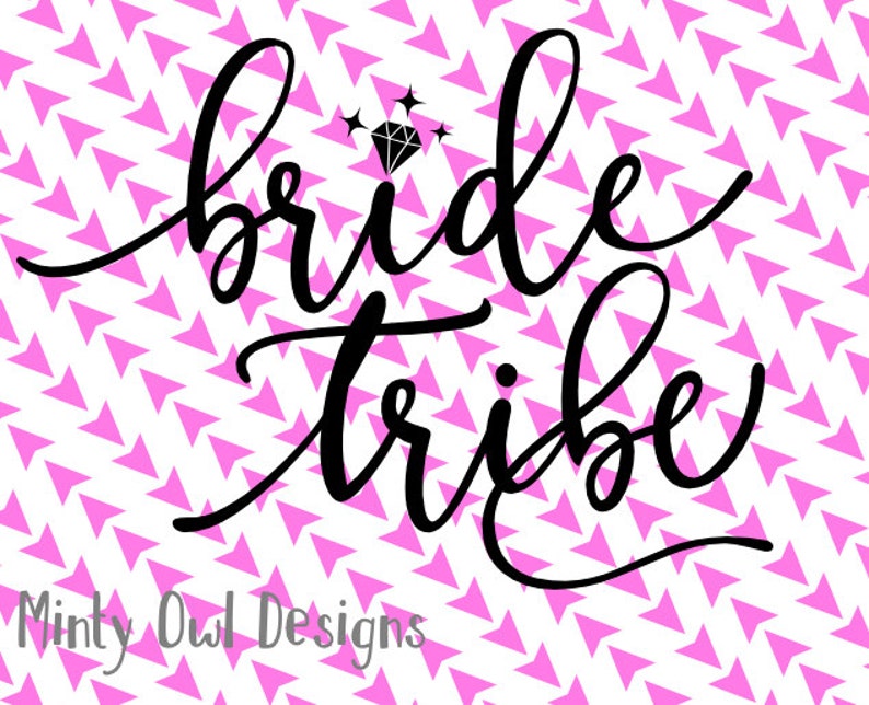 Download Cricut SVG Bride Tribe SVG Bridal Party Bachelorette | Etsy