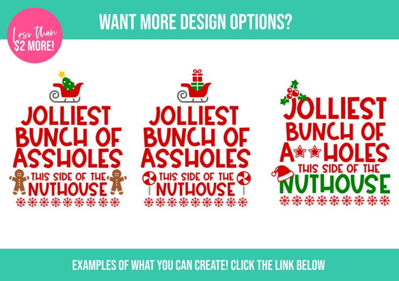 Christmas Vacation SVG PNG DXF Jolliest Bunch of Clark | Etsy