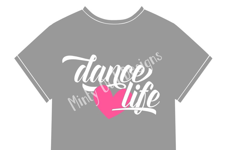 Download Dance Life svg/dxf/png/eps Cut File I Love Dance Ballet | Etsy