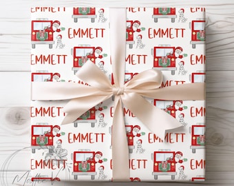 Personalized Wrapping Paper | Christmas Gift Wrap | Name Gift Wrap | Custom Gift Wrap