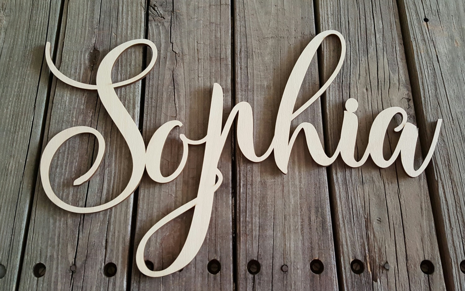 FREE SHIPPING Wooden Name Name Wall Hanging Nursery Wall Etsy